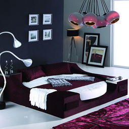 古沙家居布藝真絲雙人床 匠心工藝與舒適體驗的完美結合